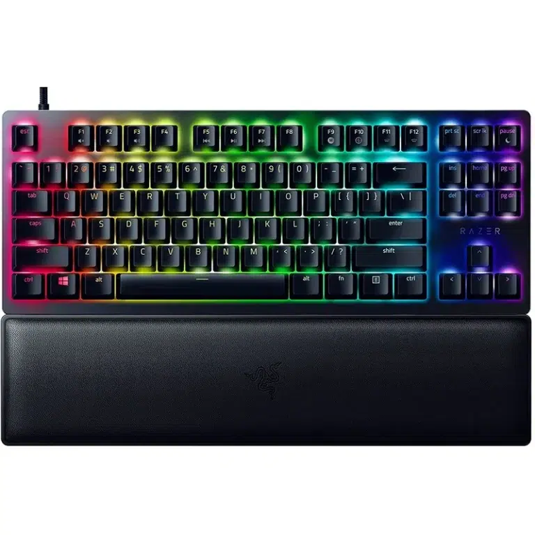 کیبورد گیمینگ ریزر مدل Razer Huntsman v2 tenkeyless zhopir
