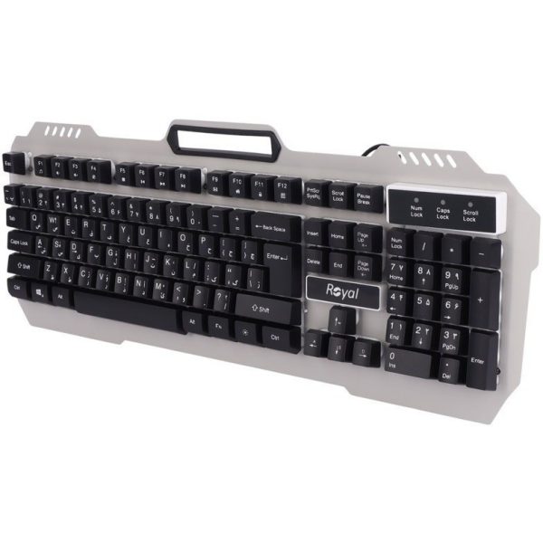 کیبورد گیمینگ رویال مدل Royal RKG-615 - Image 2