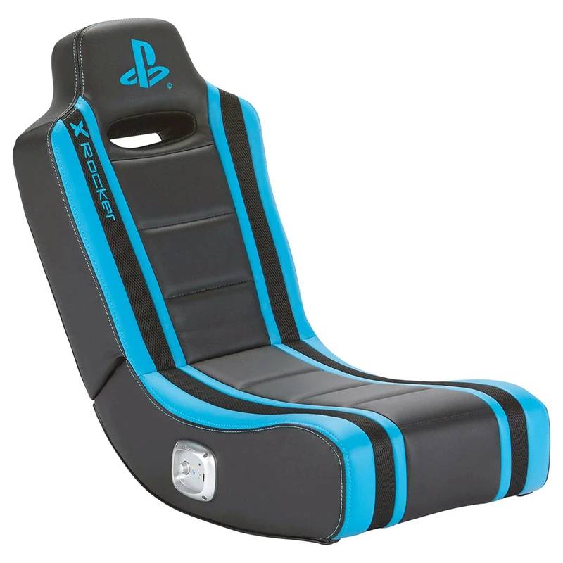 صندلی-گیمینگ-ایکس-راکر-مدل-Geist-2.0 صندلی گیمینگ ایکس راکر X-Rocker GEIST 2.0 Blue - Image 1