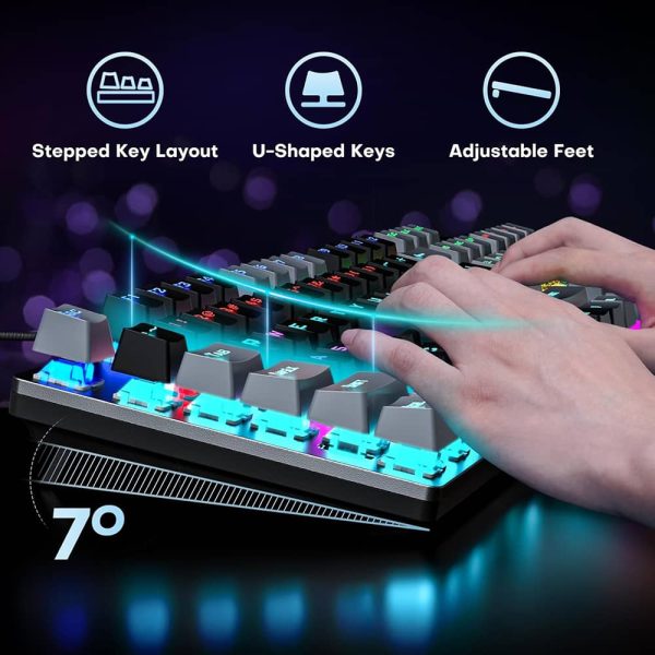 zhopir کیبورد مکانیکال گیمینگ آئولا مدل Aula 2068 Pro