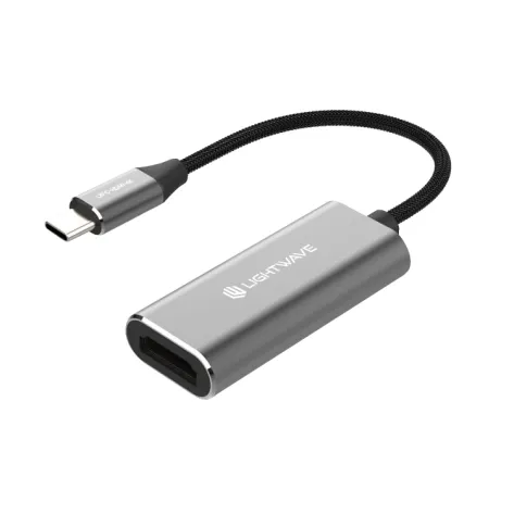 تبدیل Usb C به Hdmi لایت ویو مدل Lightwave LW-C-HDMI-4K zhopir