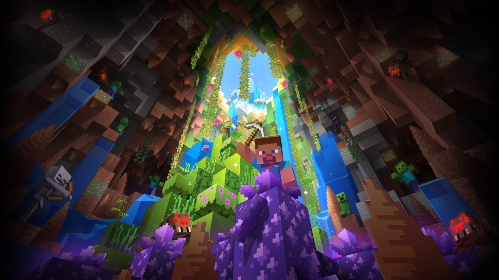 بازی Minecraft برای کنسول Ps5 ریجن 2-آکبند