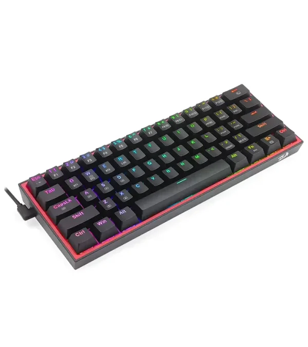کیبورد گیمینگ ردراگون مدل Redragon K616 Fizz Pro - رنگ مشکی - Image 3