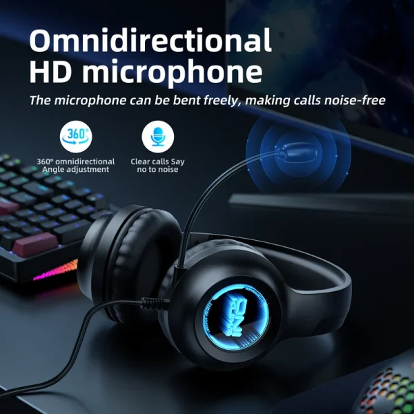 هدست گیمینگ باسیم اونیکوما مدل Onikuma X36 - Image 5