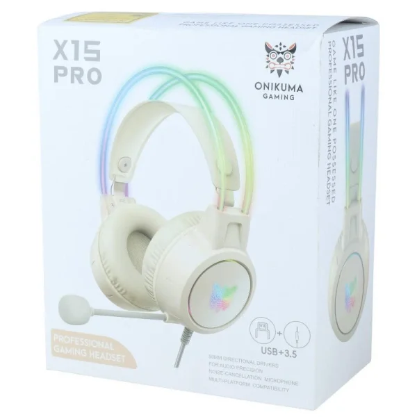 هدست گیمینگ باسیم اونیکوما مدل Onikuma X15 Pro - Image 2